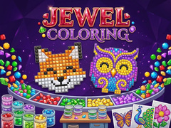 Spel Jewel Coloring