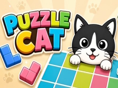 Spel Puzzle cat