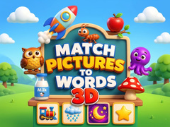 Spel Match Pictures to Words 3D