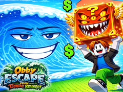 Spel Obby Escape from Tsunami Brainrot