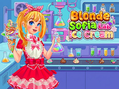 Spel Blonde Sofia: Lab Ice Cream