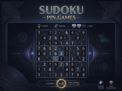 Spel Sudoku - Pin.Games