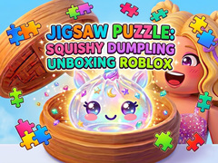 Spel Jigsaw Puzzle: Squishy Dumpling Unboxing Roblox