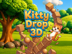 Spel Kitty Drop 3D