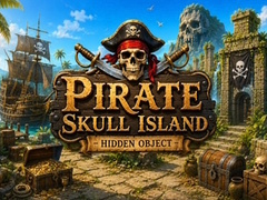 Spel Pirate Skull Island Hidden Object