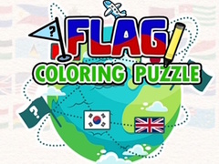 Spel Flag Coloring Puzzle