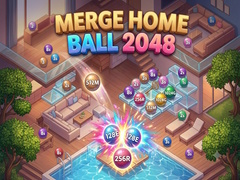 Spel Merge Home Ball 2048