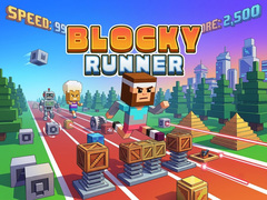 Spel Blocky Runner