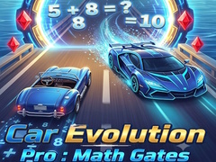 Spel Car Evolution Pro : Math Gates