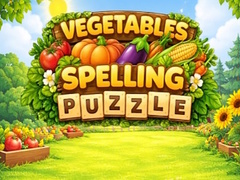 Spel Vegetable Spelling Puzzle