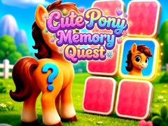 Spel Cute Pony Memory Quest