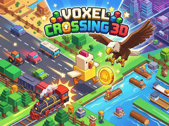 Spel Voxel Crossing 3D