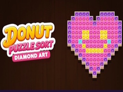 Spel Donut Puzzle Sort Diamond Art