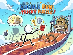 Spel Doodle Run: Tricky Puzzle