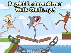 Spel Ragdoll Brainrot Meme: Walk Challenge!
