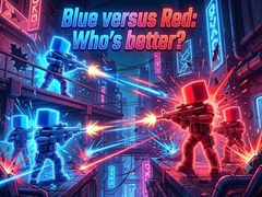 Spel Blue versus Red: Who's better?