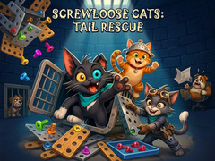 Spel Screwloose Cats: Tail Rescue