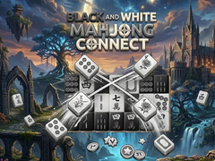 Spel Black and White Mahjong Connect