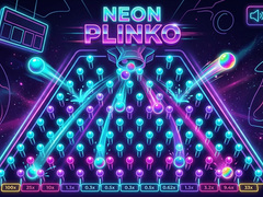 Spel Neon Plinko