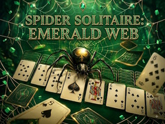 Spel Spider Solitaire: Emerald Web