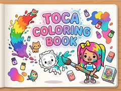 Spel Toca Coloring Book