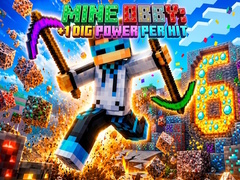 Spel Mine Obby: +1 Dig Power per Hit