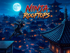Spel Ninja Rooftops