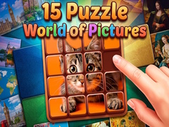 Spel 15 Puzzle: World of Pictures