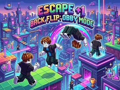 Spel Escape +1 Back Flip: Obby Mode