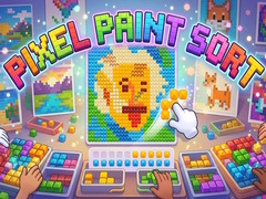 Spel Pixel Paint Sort