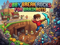 Spel Obby: Break Rocks For Brainrots