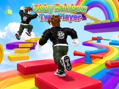 Spel Obby Rainbow Parkour Two Player