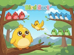 Spel Bird Sort