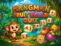 Spel Hangman Fruit World Quiz
