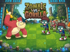 Spel Zombie vs Gorilla
