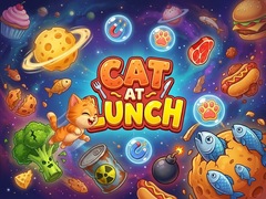 Spel Cat at Lunch