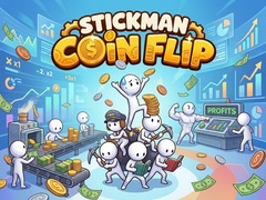 Spel Stickman Coin Flip