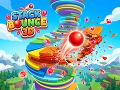 Spel Stack Bounce 3D