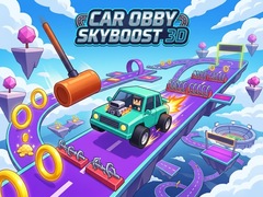 Spel Car Obby Skyboost 3D