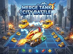 Spel Merge Tank City Battle 
