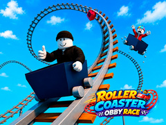 Spel Roller Coaster: Obby Race