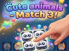 Spel Cute animals - Match 3!