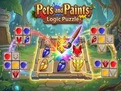 Spel Pets and Paints: Logic Puzzle