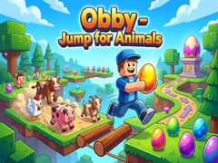 Spel Obby - Jump for Animals