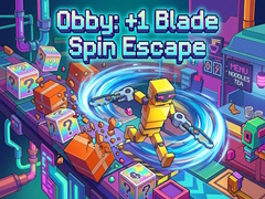 Spel Obby: +1 Blade Spin Escape