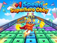 Spel +1 Speed Superhero Obby