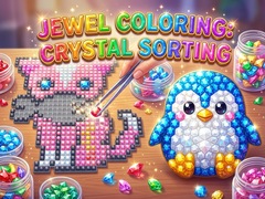 Spel Jewel Coloring: Crystal Sorting