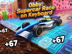 Spel Obby: Supercar Race on Keyboard