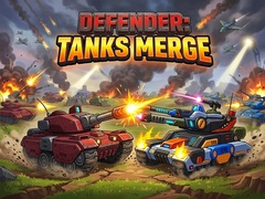 Spel Defender: Tanks Merge