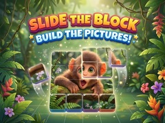 Spel Slide the Blocks: Build the Pictures!